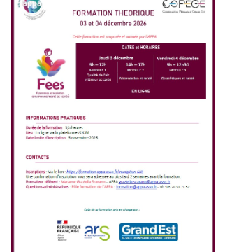 Formation FEES — session décembre